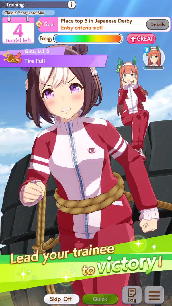Umamusume: Pretty Derby iPhone Spiel Screenshot 2 – Spiele