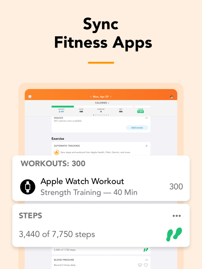 ‎Lose It! – Calorie Counter Screenshot