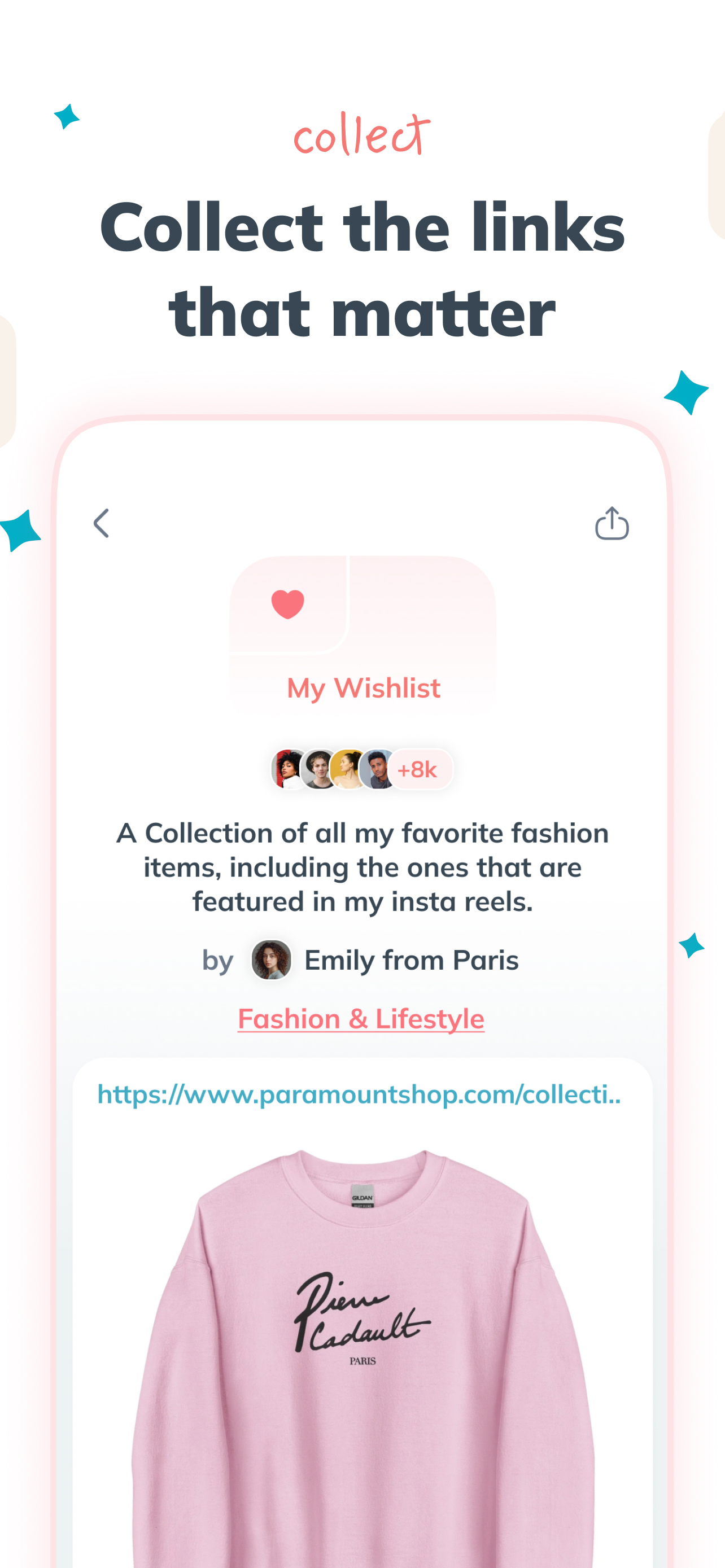 LinkBox: Create Collect Share. screenshot 3