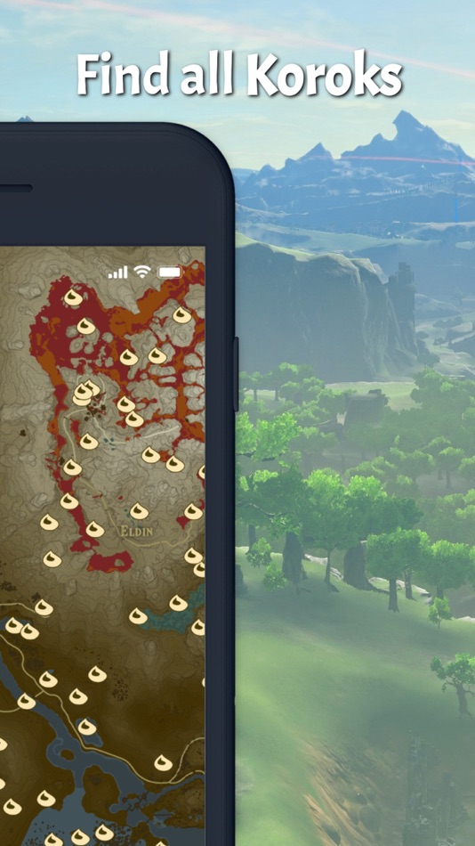 #2. Shrines Guide - BotW Map (iOS) Av: Felipe Braunger Valio Desenvolvimento de Sistemas Ltda