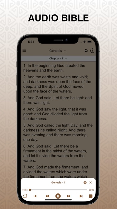 Good News Bible. Screenshot