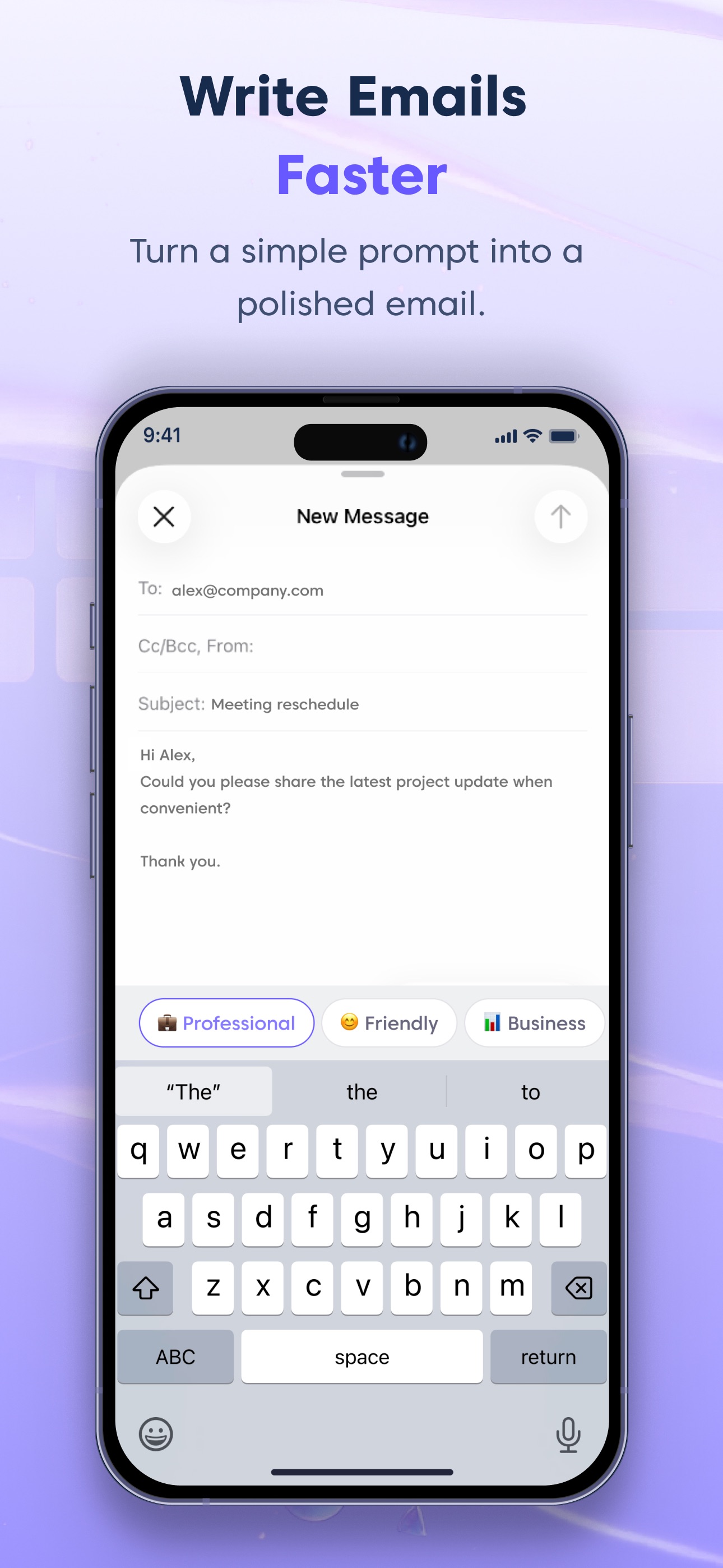 Screenshot 5 of TypeMat: AI Writing Keyboard