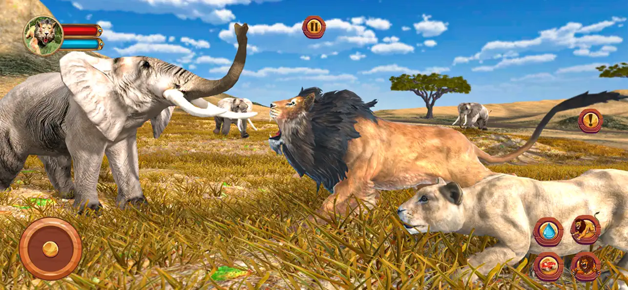 Screenshot #2 pour Lion Simulateur Safari Animal
