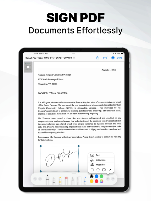 Smart Printer and Scanner App iPad screenshot 5 - Productivity app