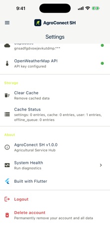 AgroConectSH screenshot
