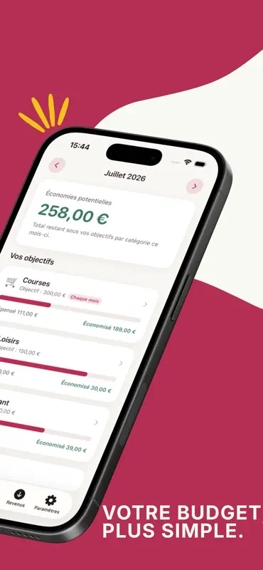 Gestion de budget - Framboise screenshot 7 of 8