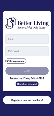 Better Living Senior Living iPhone screenshot