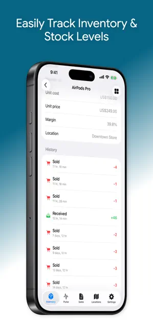 StockFlow – Inventory Manager 截图