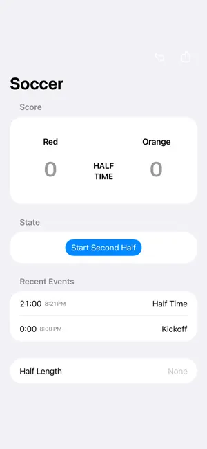 Multi Sport Score Keeper screenshot 2