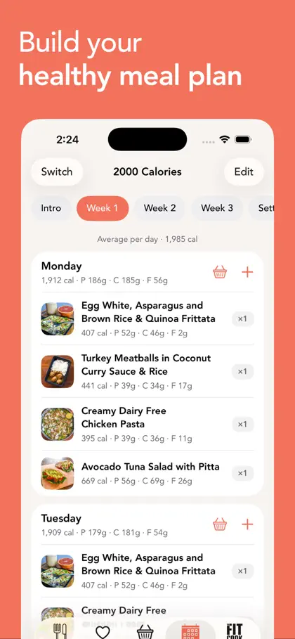 Screenshot 3 von 6 zu FitMenCook - Healthy Recipes