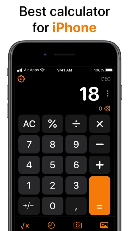 Calculator Air: AI Math Solver screenshot 1 of 10