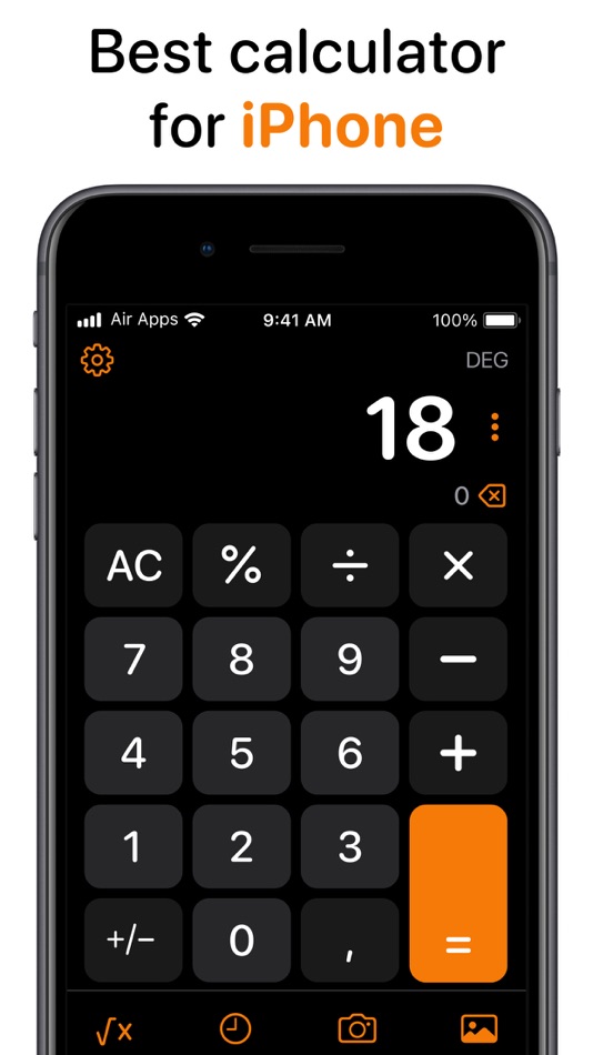 #1. Calculator Air: AI Math Solver (iOS) Podle: Air Apps Systems