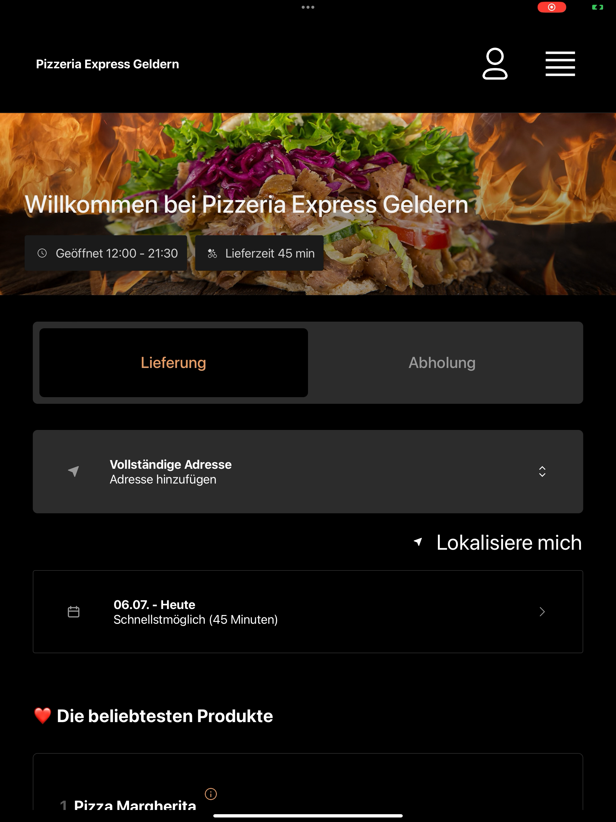 Pizzeria Express Geldern screenshot 11