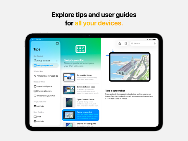 Suggerimenti Screenshot