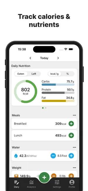 AI Calorie Counter: KiloTrack screenshot 1