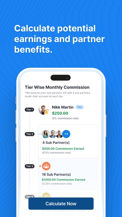 Denefits Partners Screenshot