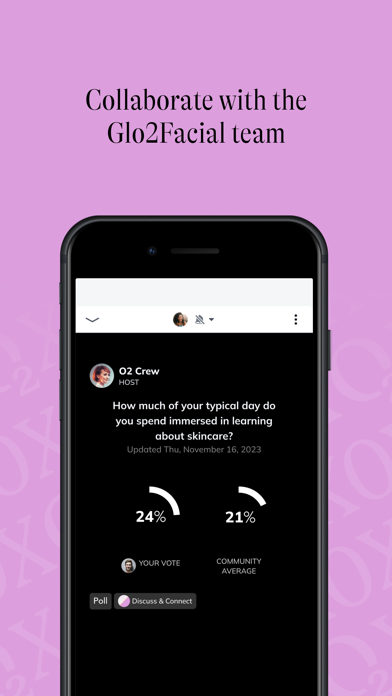 Glo2Facial by Geneo iPhone screenshot 5 - Social Networking app