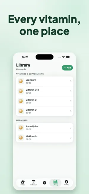 Vitamin Tracker - Pill Log screenshot 3