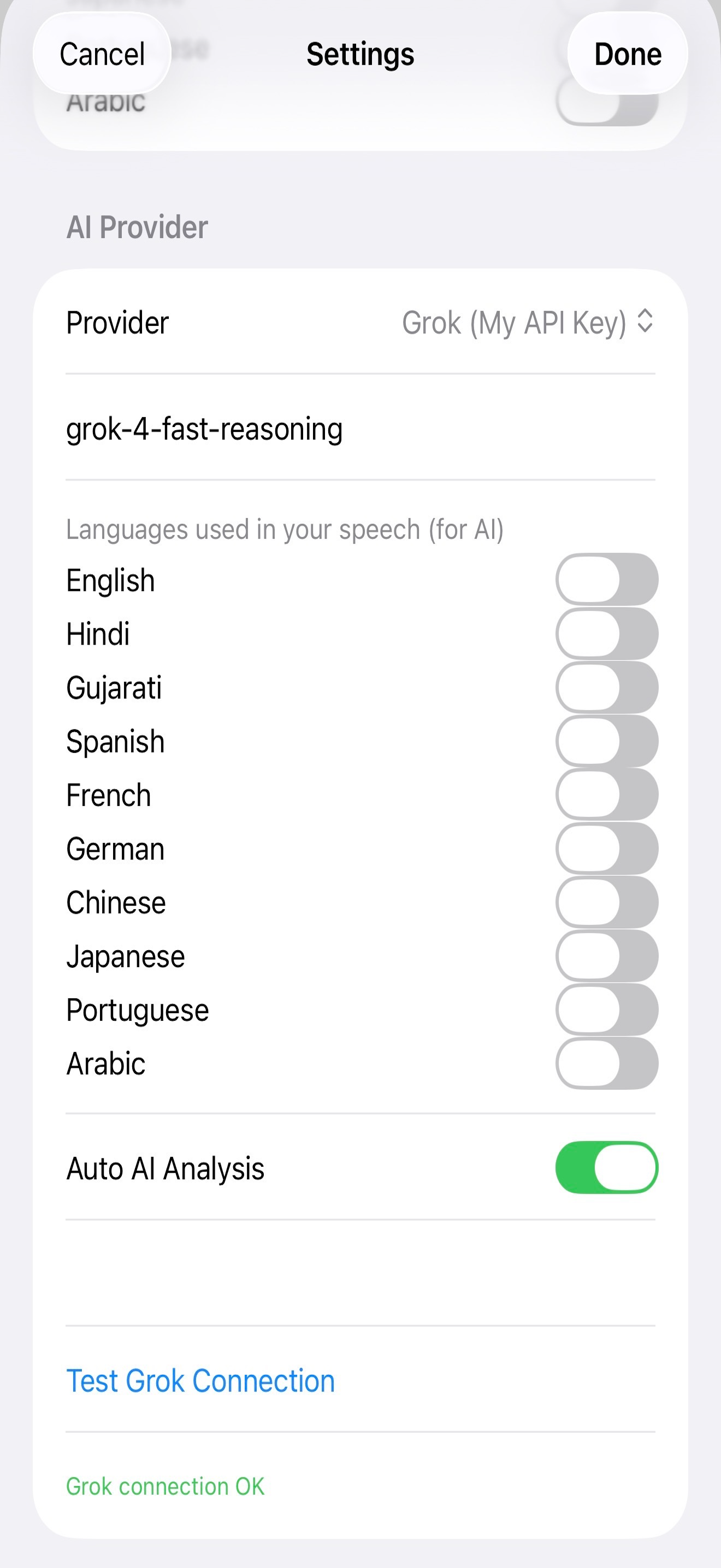 Speech Speed SDND