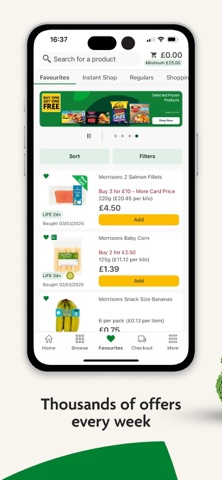Morrisons Grocery Shopping iPhone screenshot 6