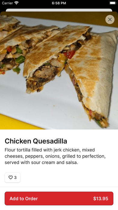 Duckanoo Grill iPhone screenshot 3 - Food & Drink app