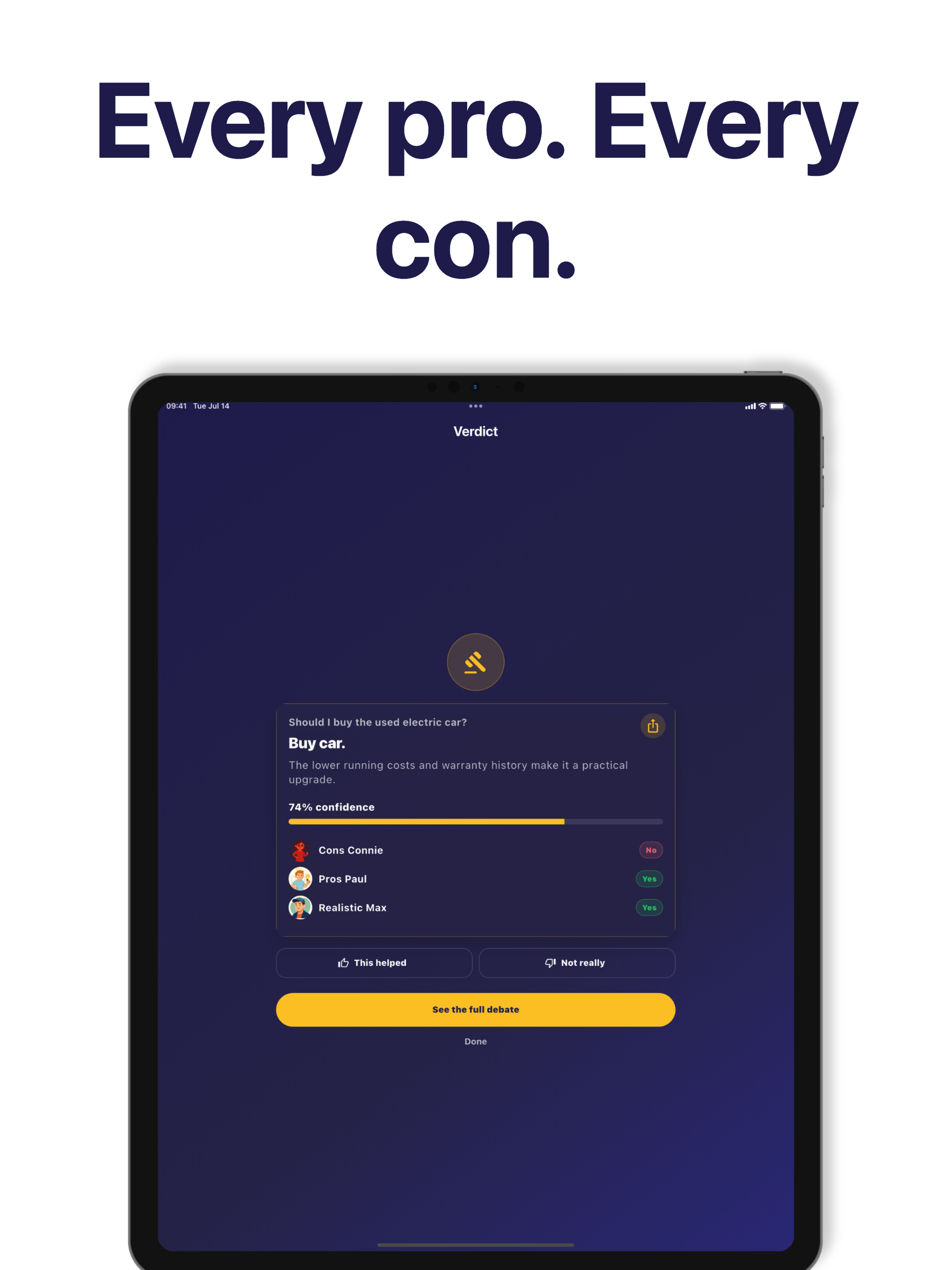 Verdict: AI Decision Maker screenshot 12