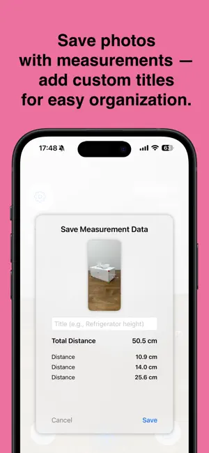 AR Measure + Notes screenshot 2