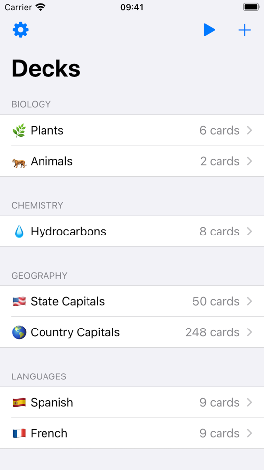 #5. Amazing Flash Cards (macOS) By: Erik Wegener
