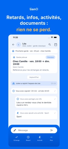 Liano : coparentalité screenshot