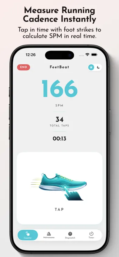 FeetBeat Cadence screenshot 1