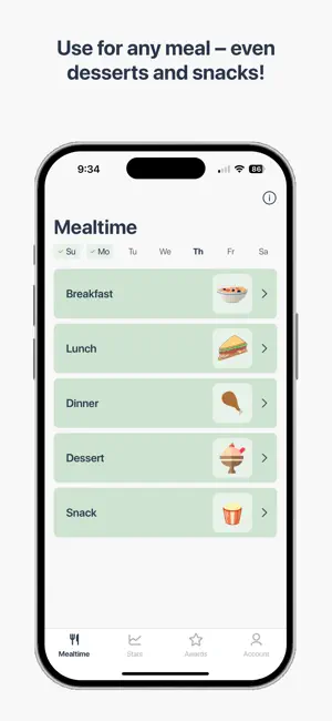 MealPilot Mindful Eating Timer screenshot 3