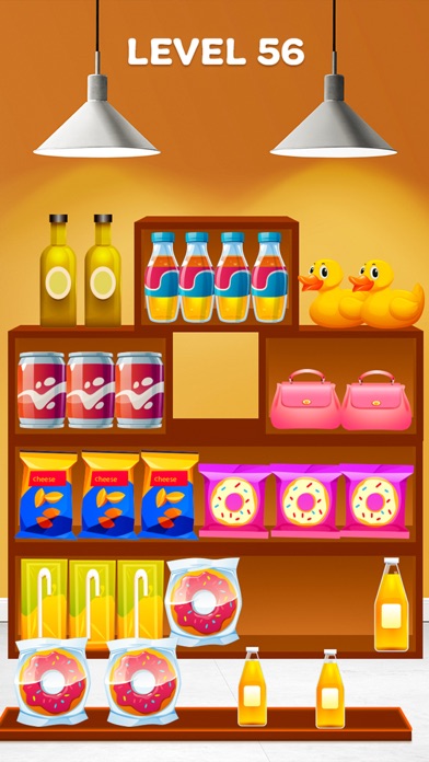 Supermarket Goods Triple Sort Screenshot