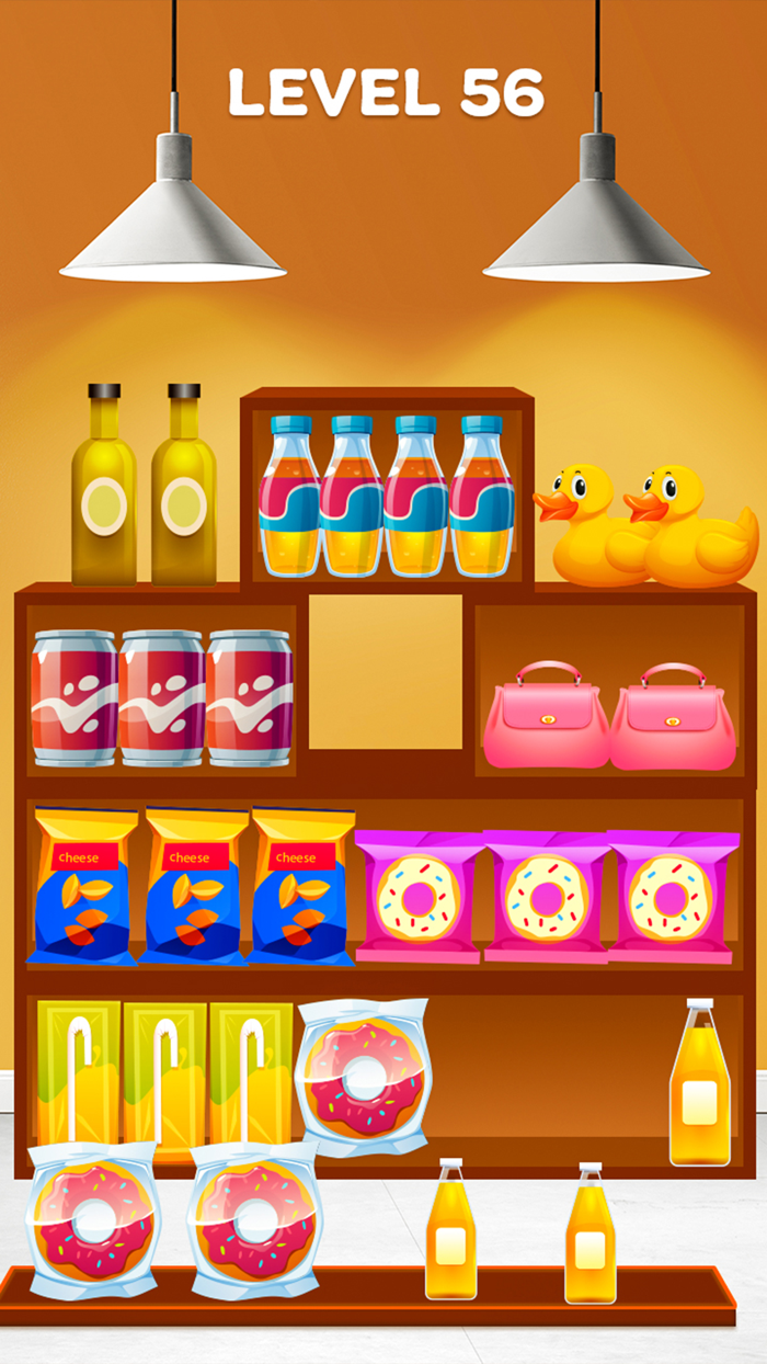 Supermarket Goods Triple Sort