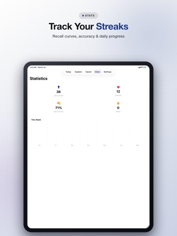 FactStack - Daily Facts iPad screenshot