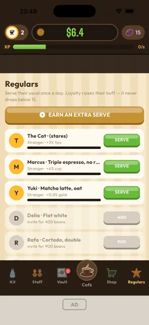 Barista Life Idle Cafe screenshot 2