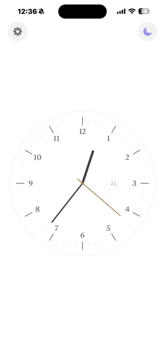 2 Clocks - Clock With Seconds Screenshot 7 of 10