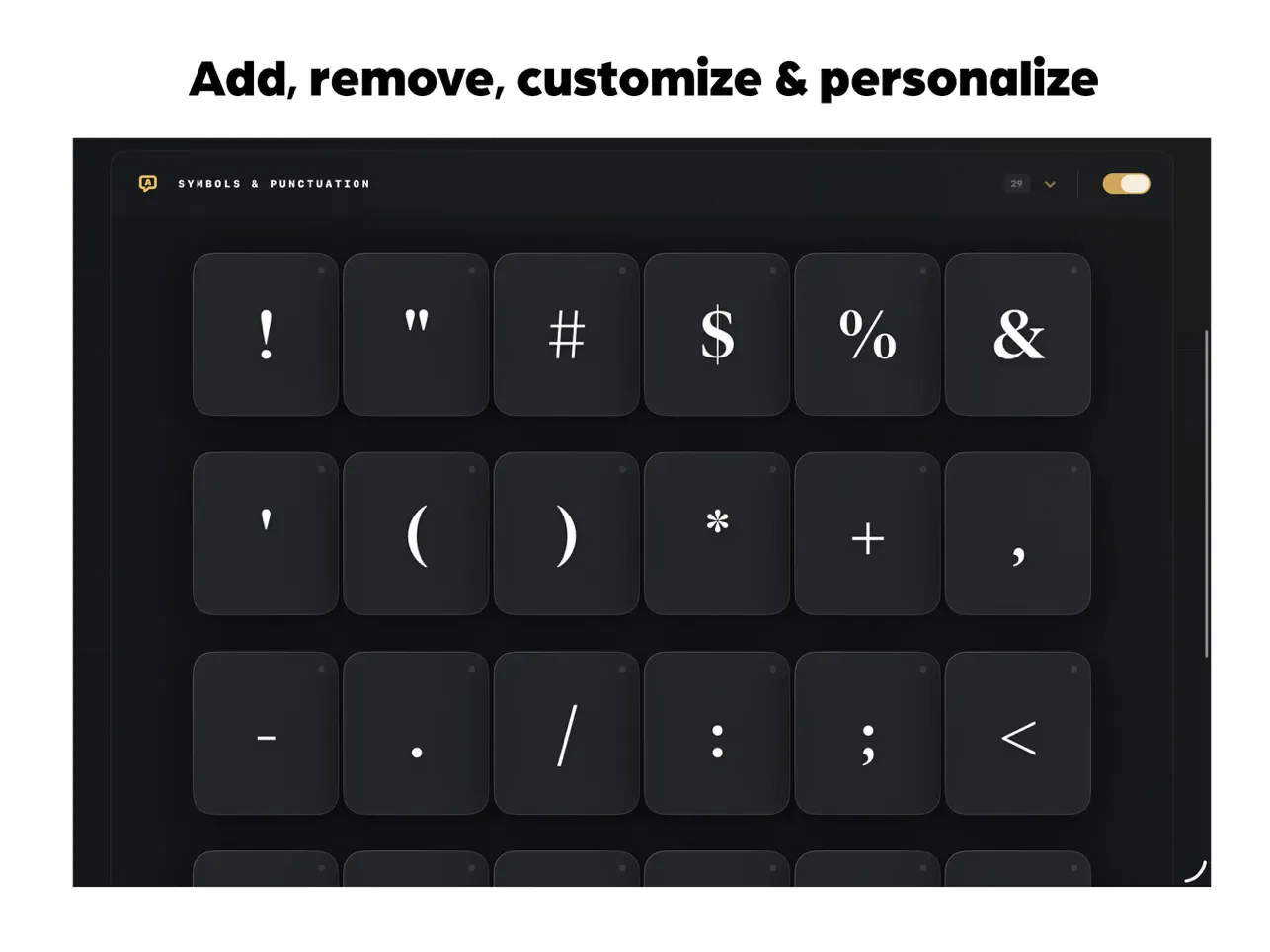 Screenshot #5 pour Handglovery: Font Designer
