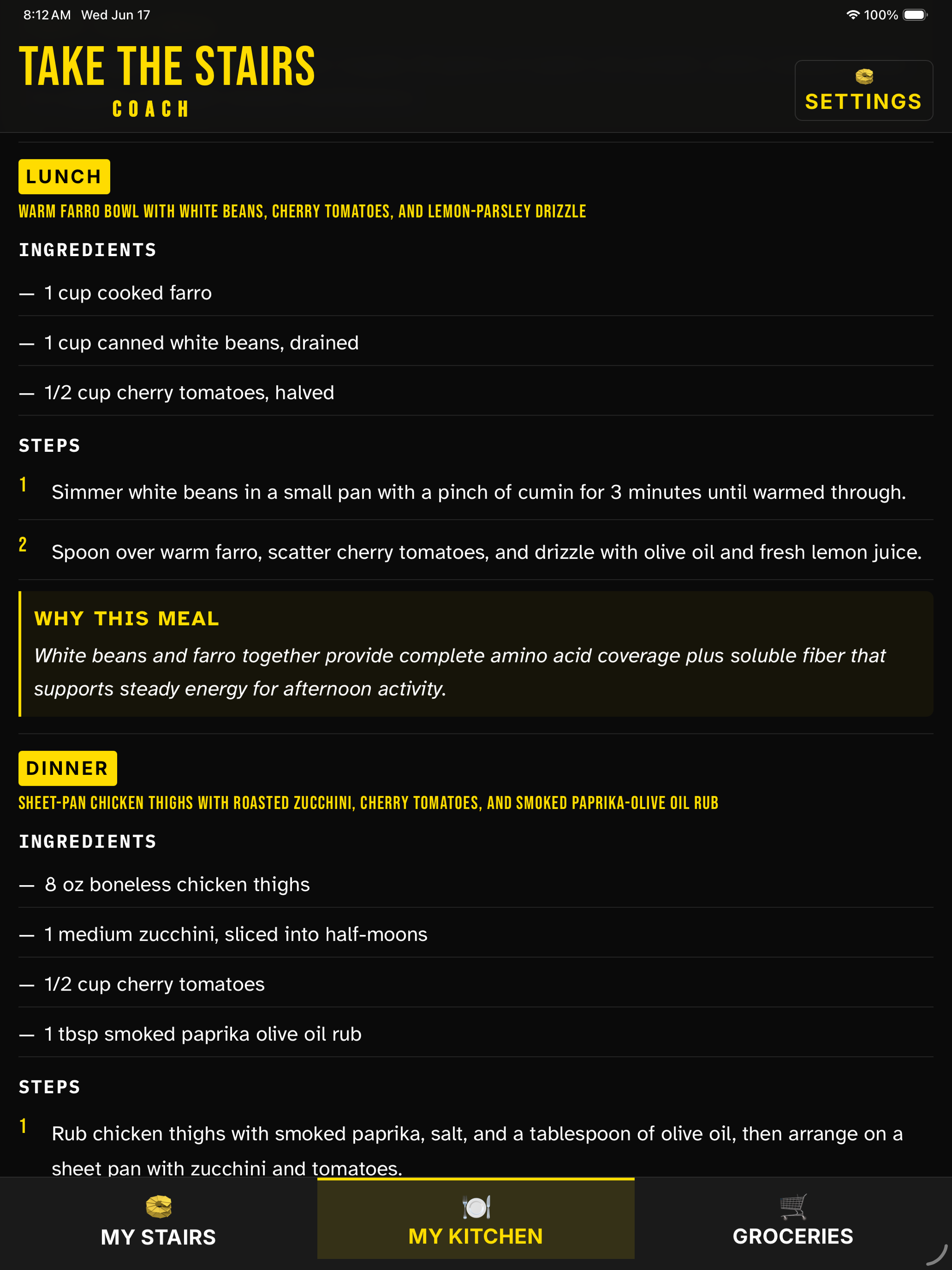 Take the Stairs Coach screenshot 15