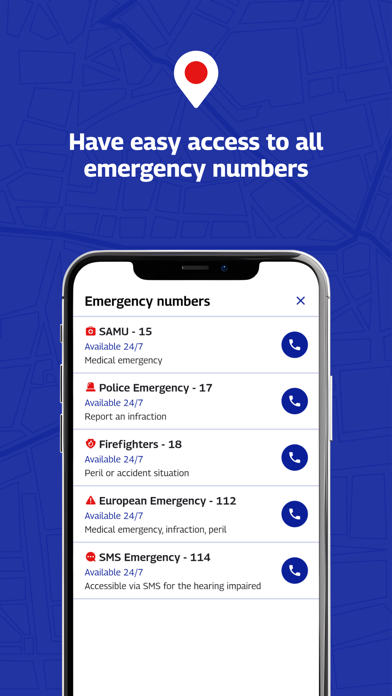SOS Police Screenshot