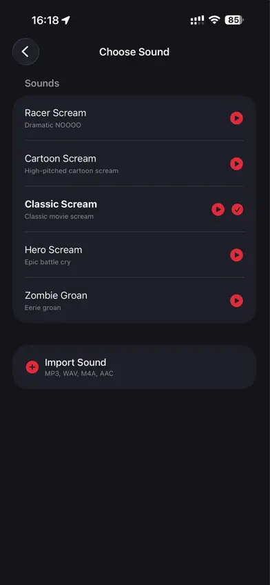 ScreamDrop screenshot 2