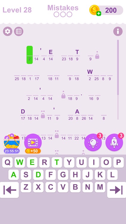 Cryptogram: Daily Word Puzzle