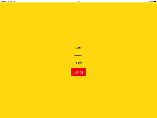 Beep It - interval timer iPad app afbeelding 1