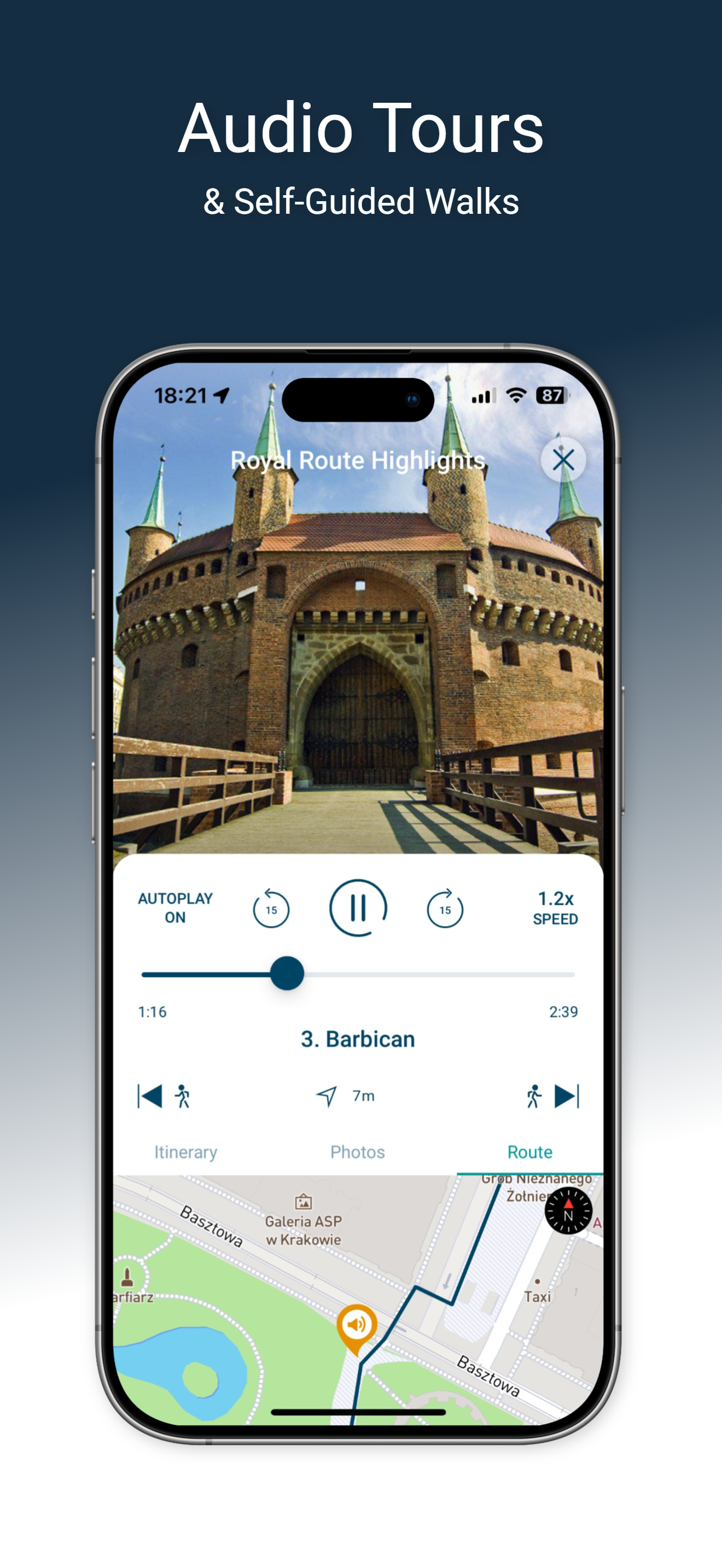 Krakow Guide and Audio Tours screenshot 3