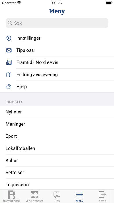 Framtid i Nord Screenshot