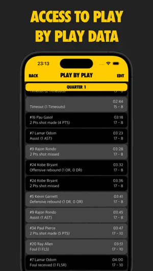 inGameStats Hoops screenshot 3
