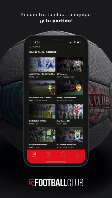 FootballClub Screenshot