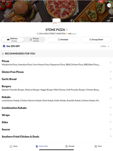 App screenshot