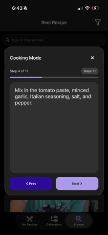 Reel Recipe Screenshot 2 of 3