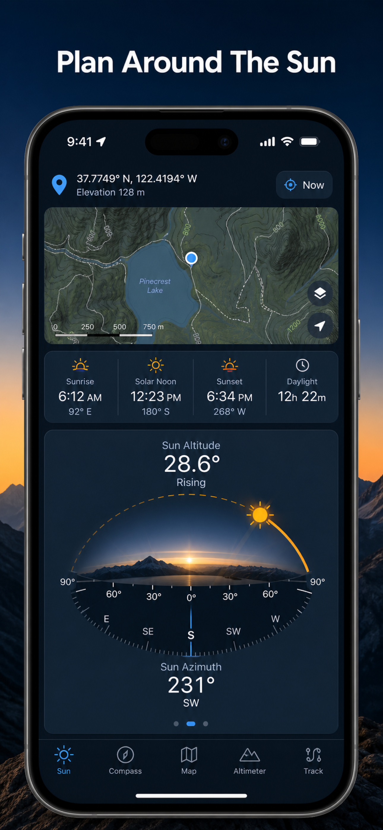 Sun Position & Compass screenshot 7
