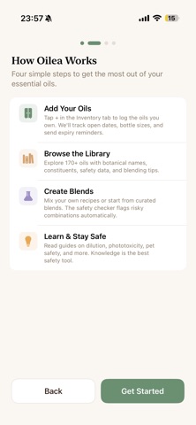 Oilea — Aromatherapy Companion Screenshot 4 of 4